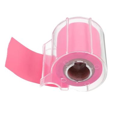 Imagem de Tofficu Rolos de Fita Adesiva Com Verso Totalmente Adesivo, Blocos de Notas Autoadesivas Com Dispensador, Fita Adesiva de Papel Reutilizável Em Cores Neon para Materiais de Escritório E Recados