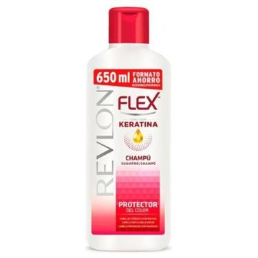 Imagem de Shampoo Revlon Flex Keratina Proteção da Cor 650ml - Arome