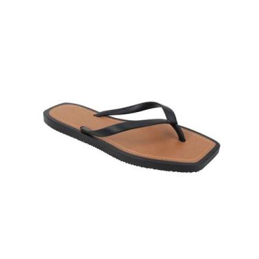 Imagem de Chinelo Feminino Minimalista de PVC  Design Slim e Confortável - Própi