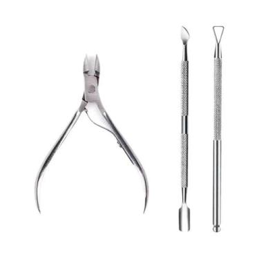 Imagem de Alicate De Cutícula Em Aço Inoxidável Arco-Íris, Ferramenta De Manicur