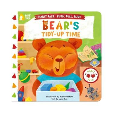 Imagem de Livro Infantil De Higiene Pessoal Com Atividades De Empurrar E Puxar S