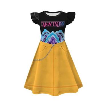 Imagem de Fantasia Colorida De Halloween Para Meninas, Vestido De Cantora Ídolo 