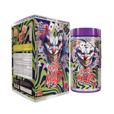 Imagem de Pré Treino Insane Mad 350g Demons Lab-Unissex