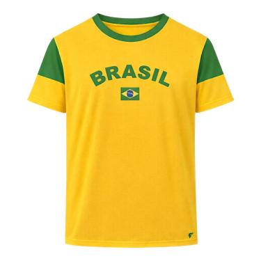 Imagem de Camisa Brasil Dengo Masculina, Tam M