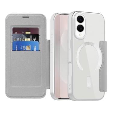 Imagem de Asuwish Capa de celular para Samsung Galaxy S25 Edge capa carteira magnética com protetor de tela de vidro temperado flip porta-cartão de crédito bloqueio RFID acessórios para celular S25Edge 25S S 25