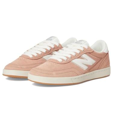 Imagem de New Balance Tênis de skate unissex adulto 440, Rosa/branco, 6 Women/4.5 Men