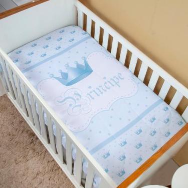 Imagem de Edredom Infantil Para Berço Bebê Menino Príncipe - Avm Enxovais