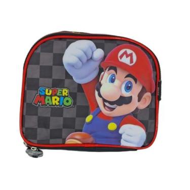 Imagem de Lancheira Super Mario Bros Preto - Luxcel