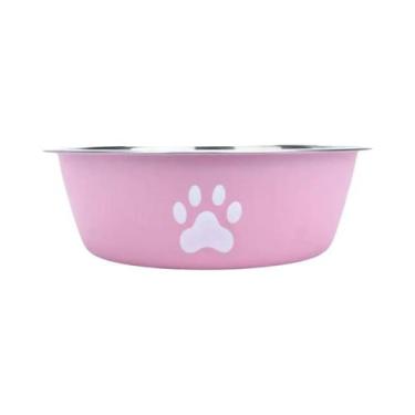 Imagem de Tigela De Água Para Cães Em Aço Inoxidável De Grande Capacidade, Antid