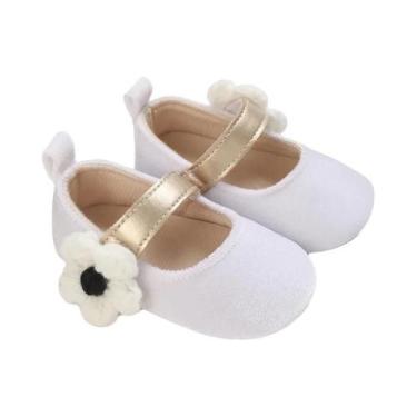 Imagem de Sapatos Casuais De Pelúcia Para Bebês Recém-Nascidos Com Laço, Confort