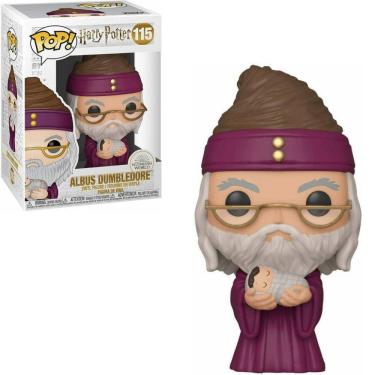 Imagem de Funko Pop Harry Potter 115 Albus Dumbledore w/ Baby Harry