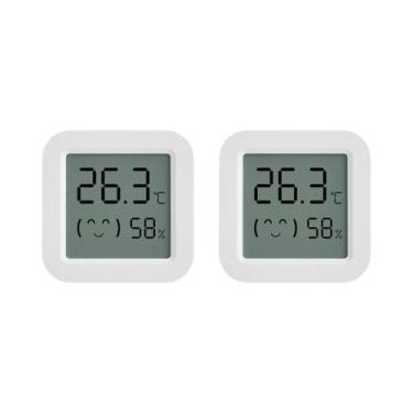 Imagem de Sensor De Temperatura E Umidade Mini Zigbee Tuya Para Casa Inteligente