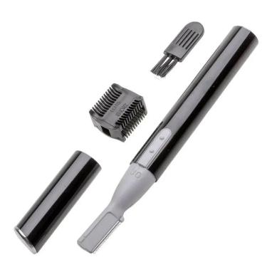 Imagem de Mini Depilador Aparador De Sobrancelhas Removedor De Pêlos Depilador Caneta Preta