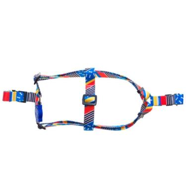 Imagem de Peitoral Para Cães Osso Azul Ampla Pet Tamanho P