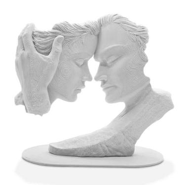 Imagem de Escultura Decorativa Casal Romeu e Julieta - Amor - Tam M - 3D Think B