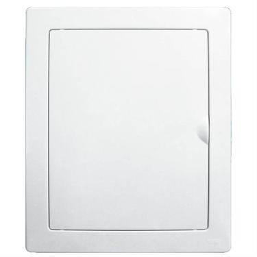 Imagem de Quadro de Distribuição de Embutir Para 16 Disjuntores Nema Ou 24 Din Porta Branca Reversível 2729