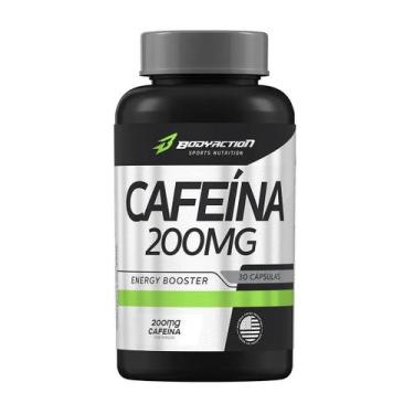 Imagem de Cafeína 200mg 30 caps - Bodyaction, Sem Sabor