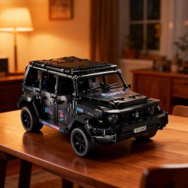 Imagem de Carro Esportivo RC Em Escala 1:14, Brinquedo De Blocos De Montar DIY, 