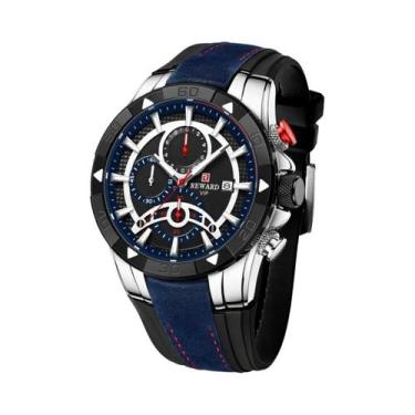Imagem de Relógio De Quartzo Masculino De Luxo À Prova d'Água Com Cronógrafo E D