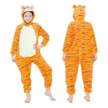 Imagem de Macacão de pijama Kigurumi Stitch azul, cosplay, flanela de pelúcia - 