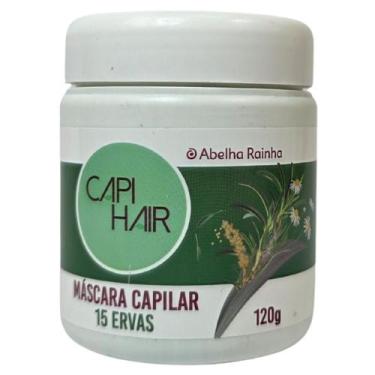 Imagem de Máscara Capilar Antiqueda 15 Ervas Capi Hair Abelha Rainha 120g