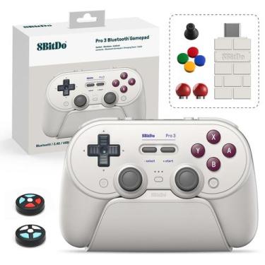 Imagem de Controlador Inalámbrico 8Bitdo Pro 3 Bluetooth para Switch/PC/Android