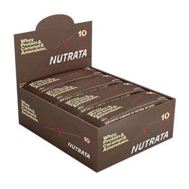 Imagem de Barras De Proteína Nutrata Reserva Caramel Display com 12 unidades, Ca