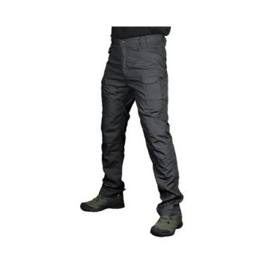 Imagem de Calça Cargo Tática Masculina 6XL - À Prova D'Água com Vários Bolsos El