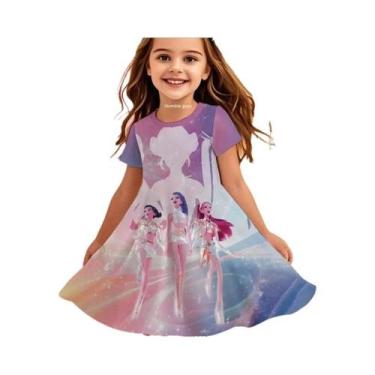 Imagem de Vestido Casual De Verão Para Meninas Pequenas Kpop Demon Hunters, Vest