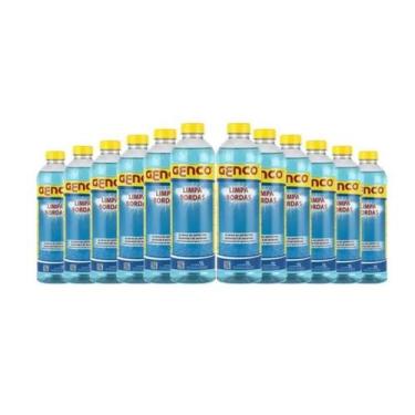 Imagem de KIT 12 LIMPA BORDAS 1L GENCO  Limpeza Eficiente e Prática