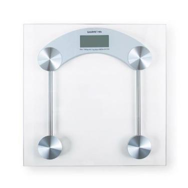 Imagem de Balança Digital De Banheiro Vidro Temperado Gourmet Mix