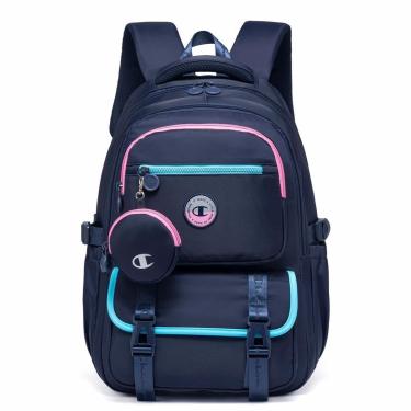 Imagem de Mochila Champion Reforçada Juvenil Bolsos Espaçosa-Unissex