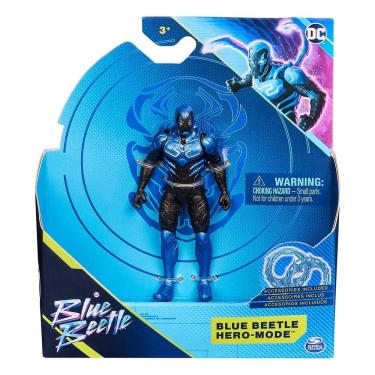 Imagem de Besouro Azul - Boneco 10Cm - Besouro Azul Modo Herói Dc