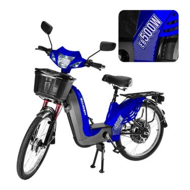 Imagem de Bicicleta Elétrica Wehawk EB 500W Autopropelido Wx-01