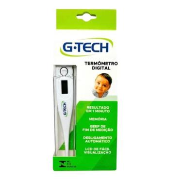 Imagem de Termômetro Digital G-Tech Clínico Rápido e Preciso - G.Tech