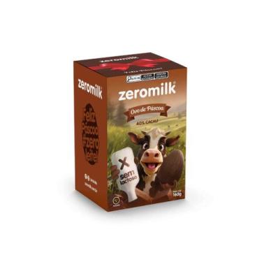 Imagem de Ovo de Páscoa Vegano Sem Glúten ZEROMILK Puro 40% 160g