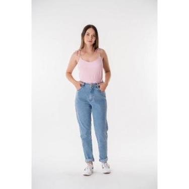 Imagem de Calça Jeans Feminina Mom-Feminino