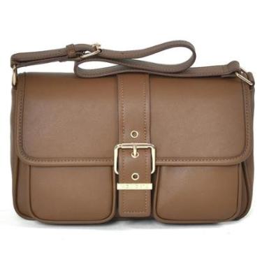 Imagem de Bolsa Via Marte Shoulder Bag Alça Ombro Fixa Fivela B2-606-Feminino