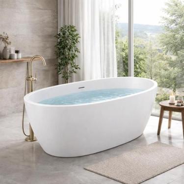 Imagem de Banheira Freestanding Imersão Viena 170 Branco 1,7m PEX