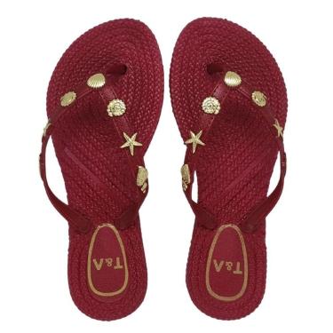 Imagem de Chinelo Terra e Água Feminino Casual Elegante Caixa Presente-Feminino