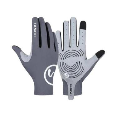 Imagem de Luvas De Ciclismo Com Tela Sensível Ao Toque, Antiderrapantes, Em Lycr