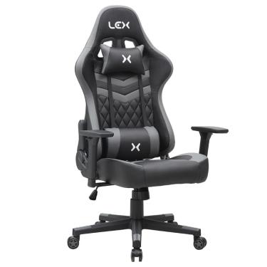 Imagem de Cadeira Gamer Olympians Hades Preta e Cinza