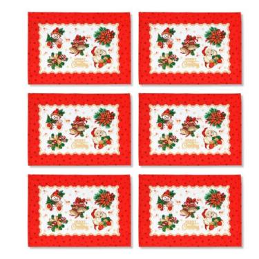 Imagem de Jogo Americano 6 Peças Lugar Americano Fundo De Prato Dohler Genebra E