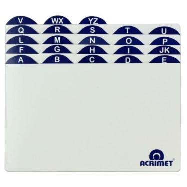 Imagem de Índice para Fichário A-Z 5x8 Cartão - Acrimet