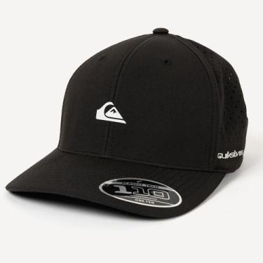 Imagem de Boné Quiksilver Aba Curva Small Logo Twill WT26 Preto, Preto, Único