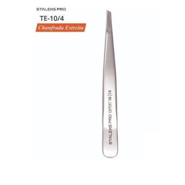 Imagem de Pinça de Sobrancelha Staleks Expert 10 - Ângulo Estreita - TE-10-4