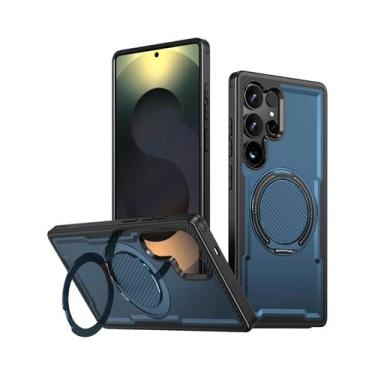 Imagem de Capa Magnética Militar Para Celular Samsung S25 S24 S23 Ultra plus FE 