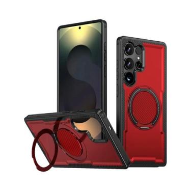 Imagem de Capa Magnética Militar Para Celular Samsung S25 S24 S23 Ultra plus FE 