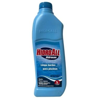 Imagem de Limpa Bordas Hidroall Piscina Fibra Vinil Alvenaria 1 Litro