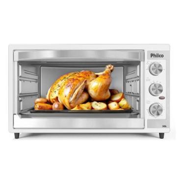 Imagem de Forno Elétrico Philco 50L Branco Dupla Resistência PFE52B